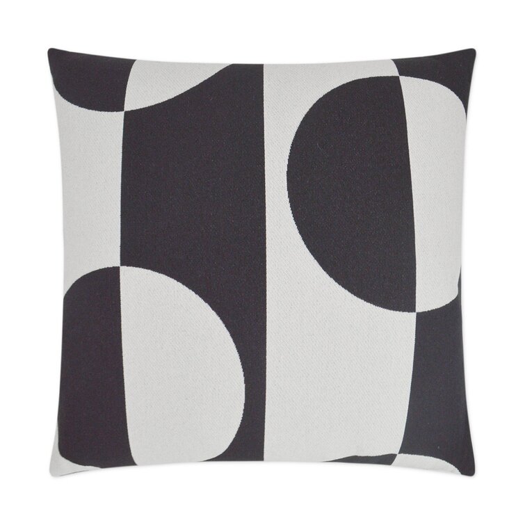 Wayfair black outlet and white pillows